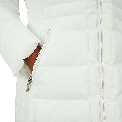 Women's Fleet Street Faux Fur Trimmed Hooded Puffer Coat