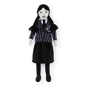 Wednesday Addams Black & White Pillow Buddy