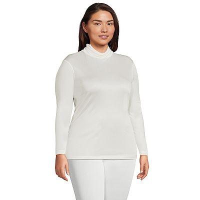 Plus size silk long underwear best sale