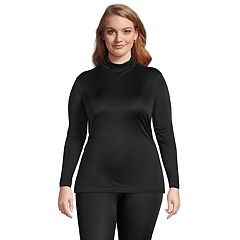 Lands' End Women's Plus Size Silk Interlock Thermal Long Underwear Base  Layer Tank Top 