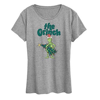 Juniors' Dr. Seuss The Grinch Tree Graphic Tee
