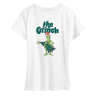 Juniors' Dr. Seuss The Grinch Tree Graphic Tee