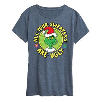 Juniors' Dr. Seuss Sweaters Are Ugly Graphic Tee