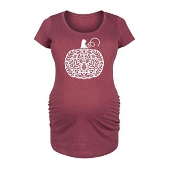 Maternity Fall Pumpkin Graphic Tee