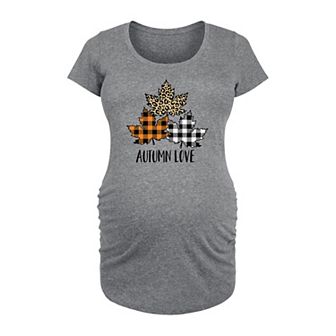 Maternity Autumn Love Graphic Tee