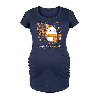 Maternity Humpty Great Fall Graphic Tee