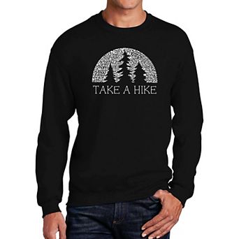 Nature Lover - Mens Word Art Crewneck Sweatshirt