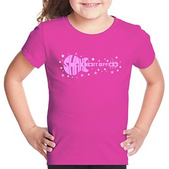 Shake it Off - Girl's Word Art T-Shirt