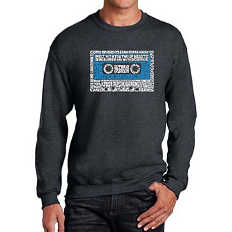 80S One Hit Wonders - Mens Word Art Crewneck Sweatshirt