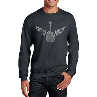 Amazing Grace - Mens Word Art Crewneck Sweatshirt