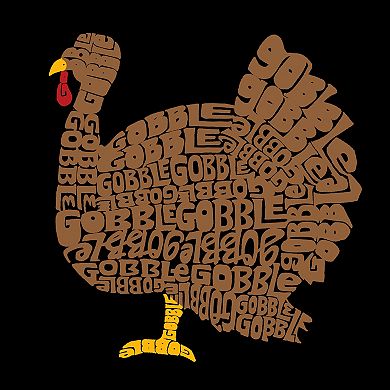 Thanksgiving - Men's Raglan Baseball Word Art T-Shirt