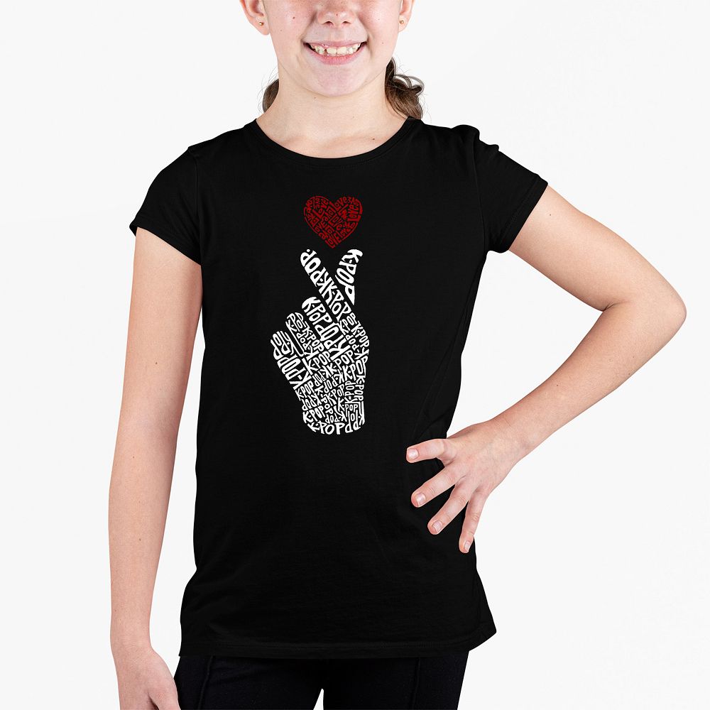 K-Pop - Girl's Word Art T-shirt