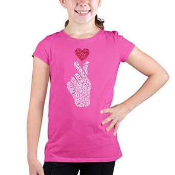 K-Pop - Girl's Word Art T-shirt
