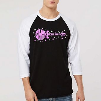 Shake it Off - Men's Raglan Baseball Word Art T-Shirt