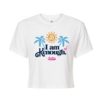 Juniors' Barbie The Movie I Am Kenough Graphic Tee