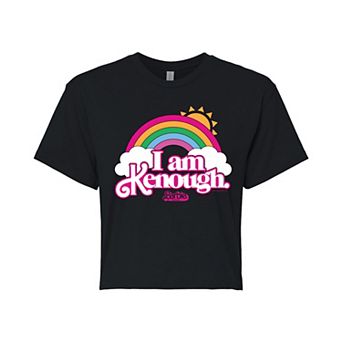 Juniors' Barbie The Movie I Am Kenough Graphic Tee