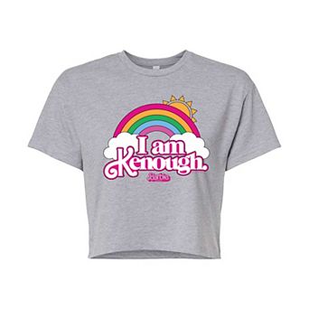 Juniors' Barbie The Movie I Am Kenough Graphic Tee