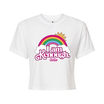 Juniors' Barbie The Movie I Am Kenough Graphic Tee