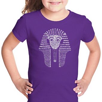 King Tut - Girl's Word Art T-Shirt