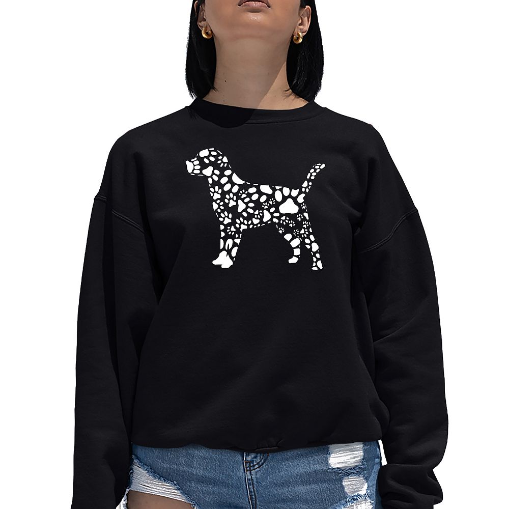 Dog Bone Paw Women's Sweatshirt