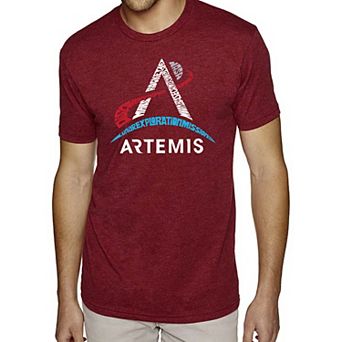 NASA Artemis Logo - Men's Premium Blend Word Art T-Shirt