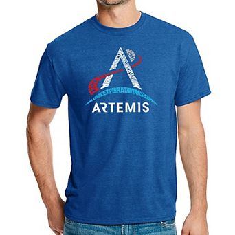 NASA Artemis Logo - Men's Premium Blend Word Art T-Shirt