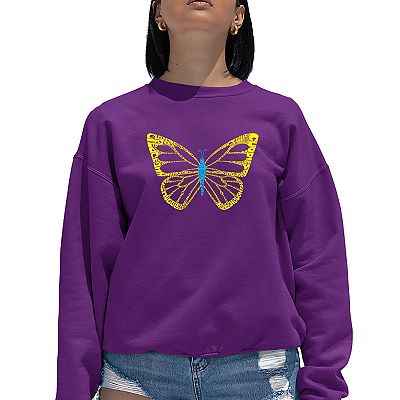 Womens butterfly sweatshirt hotsell