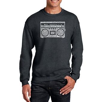 Greatest Rap Hits Of The 1980S - Mens Word Art Crewneck Sweatshirt