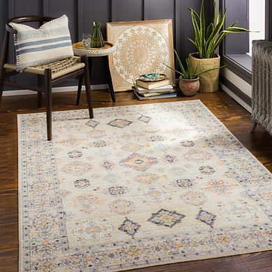 Park Forest Traditional Washable Area Rug
