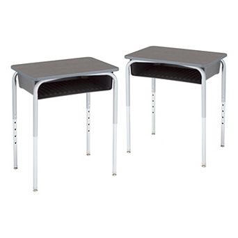 Learniture Structure Series Open Front School Desk (2 Pack)