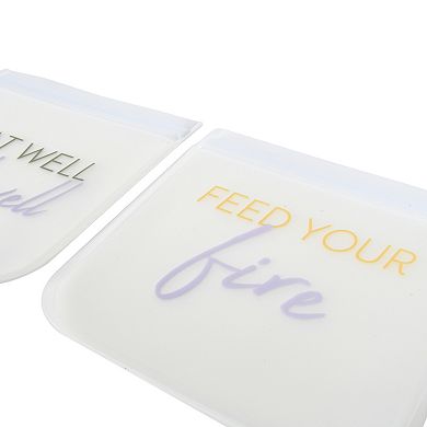 3-Pack Reusable Eat Well Bags
