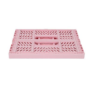 Collapsible Pink Bin