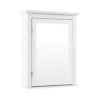 Wall Mounted Bathroom Medicine Cabinet with Mirror Adjustable Shelves