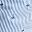 Palm On Blue Stripe
