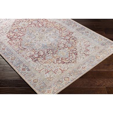 Oak Brook Traditional Washable Area Rug