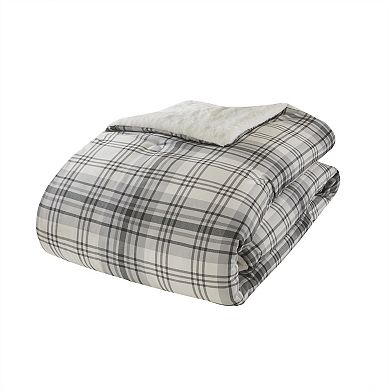Woolrich Bernston Faux Wool to Faux Fur Down Alternative Comforter Set