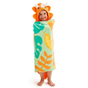 The Big One Kids™ Dino Hooded Bath Wrap