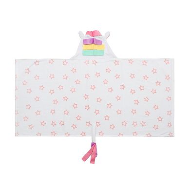 The Big One Kids Unicorn Hooded Bath Wrap