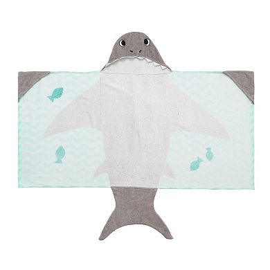 The Big One Kids Shark Hooded Bath Wrap