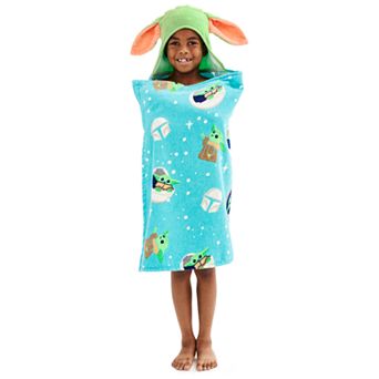 Star Wars The Mandalorian Grogu Hooded Bath Wrap by The Big One Kids™