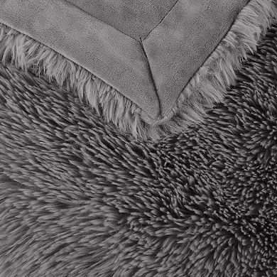 Madison Park Haven Faux Fur Throw
