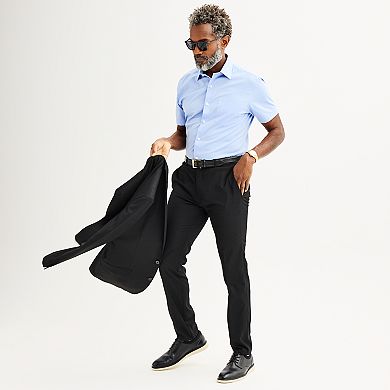 Men's Apt. 9® Premier Flex Slim-Fit Short Sleeve Dress Shirt