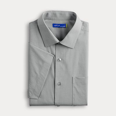 slim fit dress slacks Slim Fit Performance Short Sleeve Shirt main image 0