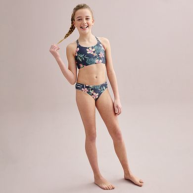 Girls 7-16 Roxy 2-Piece Print Play Bikini Swim Set