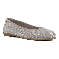 Kohls best sale silver flats