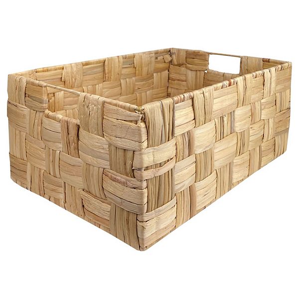 Dwell Studio Woven Water Hyacinth Storage Bin