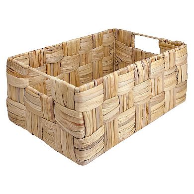 Dwell Studio Woven Water Hyacinth Storage Bin