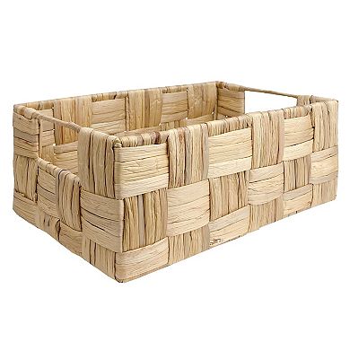 Dwell Studio Woven Water Hyacinth Storage Bin