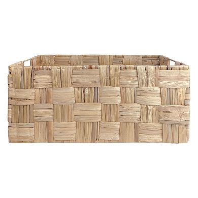 Dwell Studio Woven Water Hyacinth Storage Bin