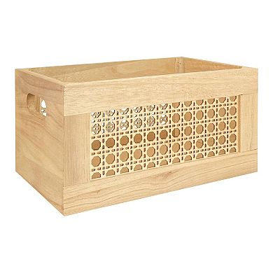 Dwell Studio Wood Laser Cut Storage Bin